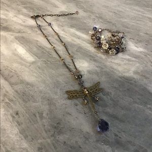 Anton Heunis Dragonfly Necklace